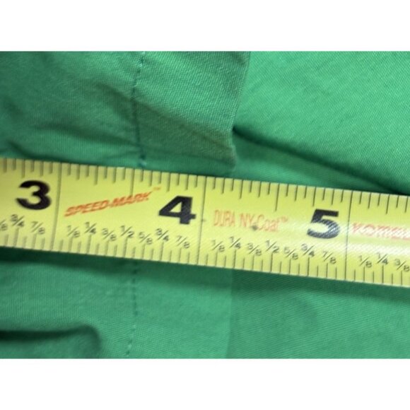 Artizia Babaton Green High Waist Shorts 4-1/4” Inseam Pockets Women's Size 4 - Picture 7 of 8